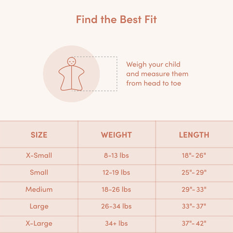 Classic Heather Zipadee-Zip Swaddle Transition - Fleece